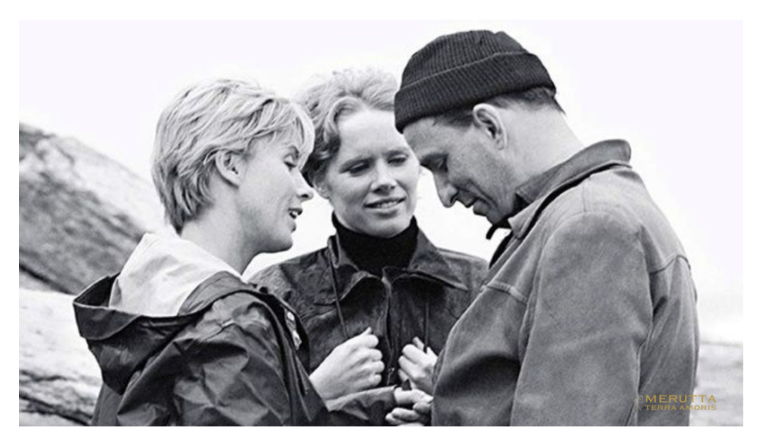 BIBI ANDERSSON, LIV ULLMANN AND INGMAR BERGMAN