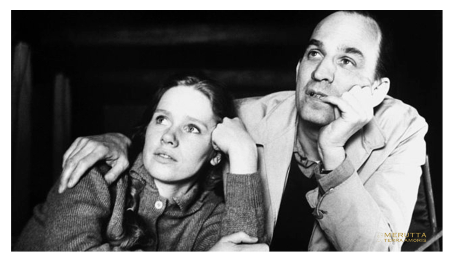 INGMAR BERGMAN AND LIV ULLMANN — 1968
