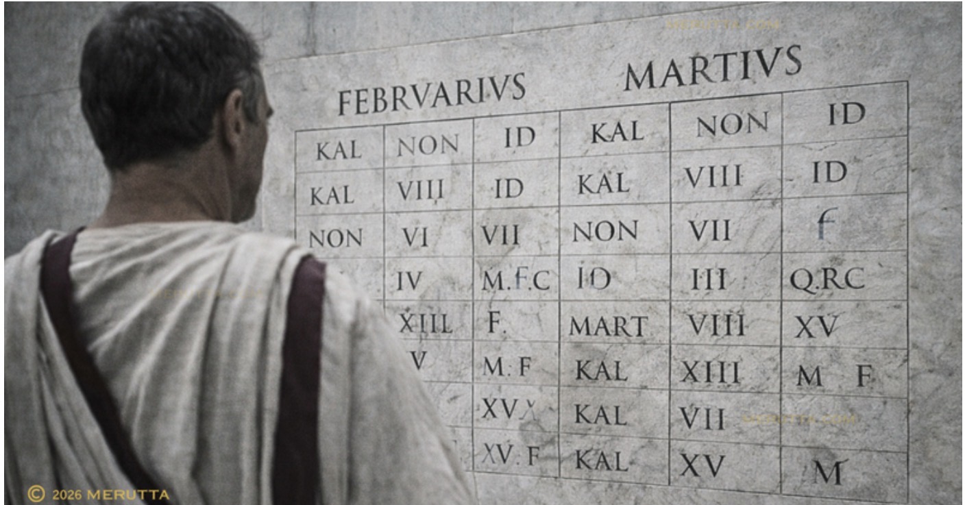 How the Roman Calendar Worked Before the Julian Calendar